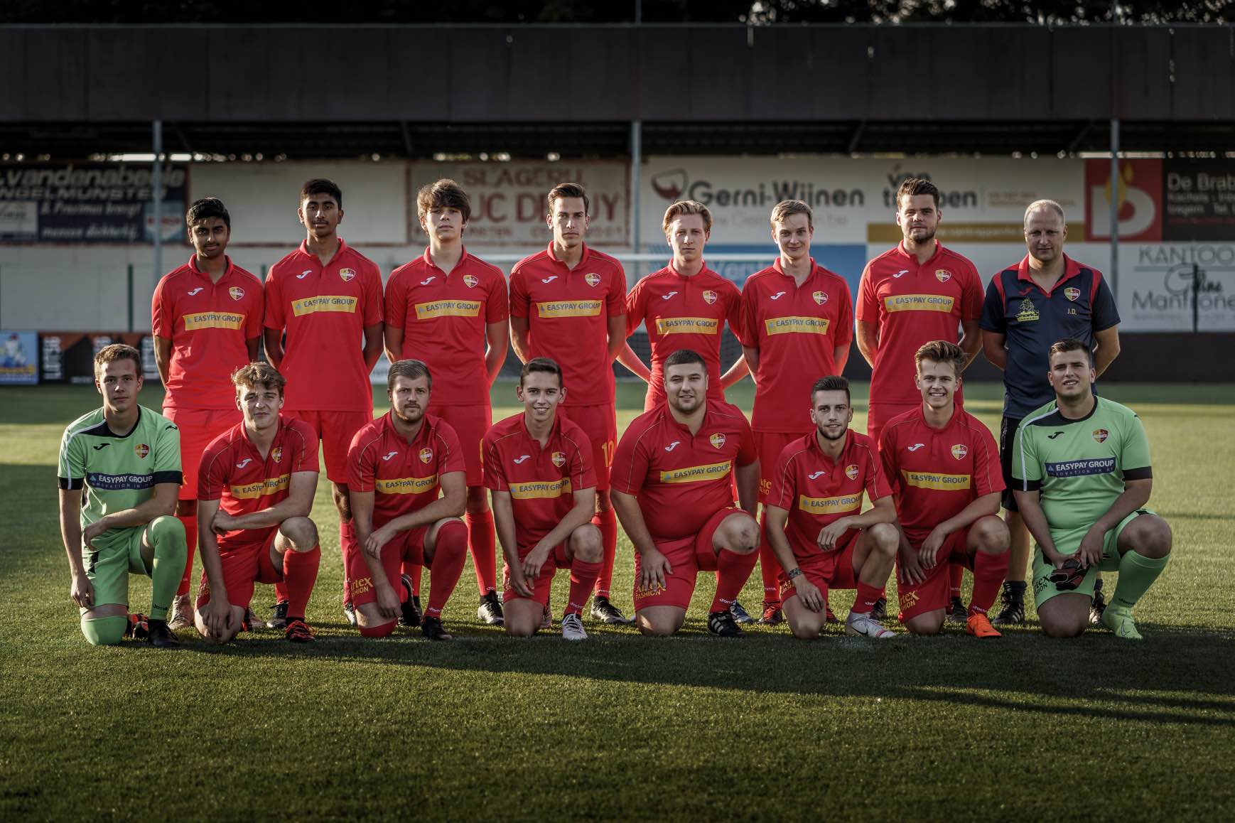 Teamfoto Beloften SV Ingelmunster