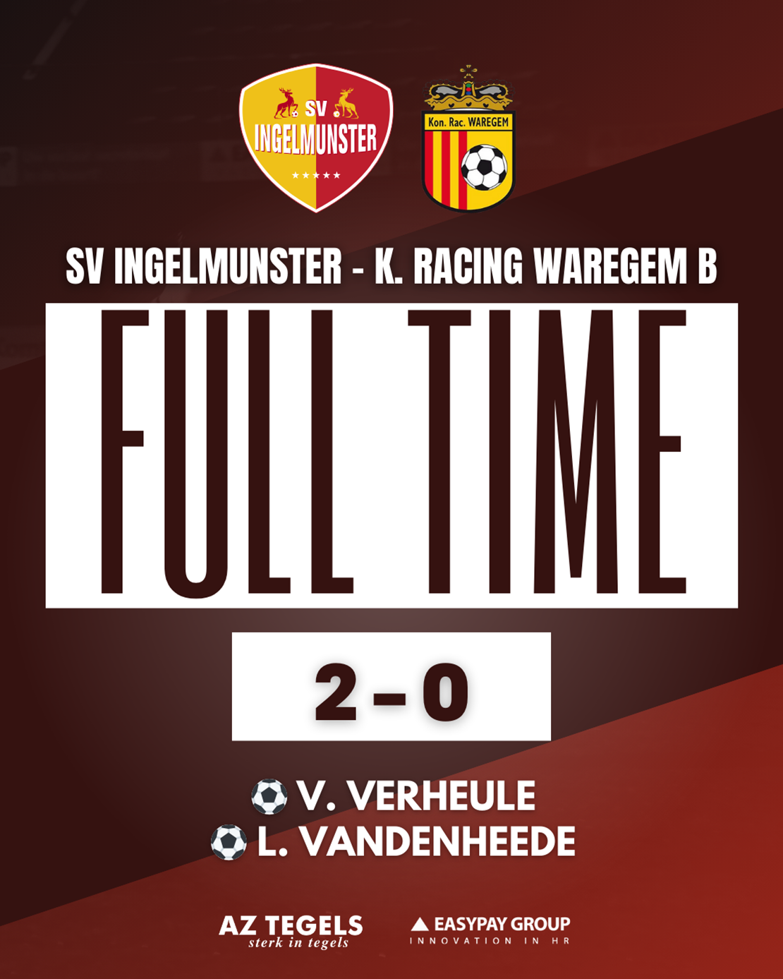 SV Ingelmunster - K. Racing Waregem B