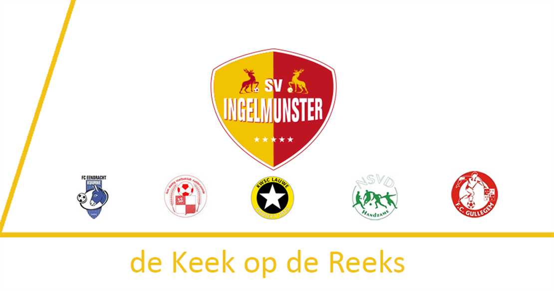 Keek op de Reeks oefenwedstrijden SV Ingelmunster A