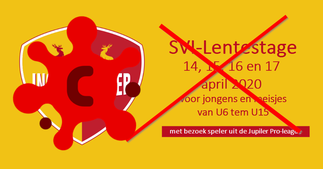 geen SV Ingelmunster Lentestage 2020