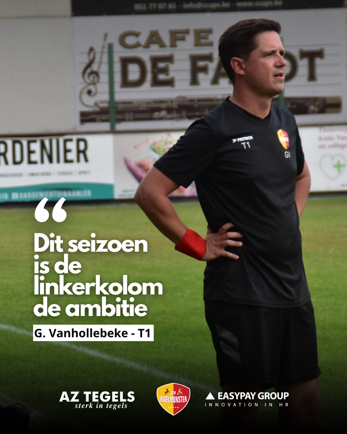 Nog twee weken voor de competitiestart dus gingen we in gesprek met coach Glenn Vanhollebeke.