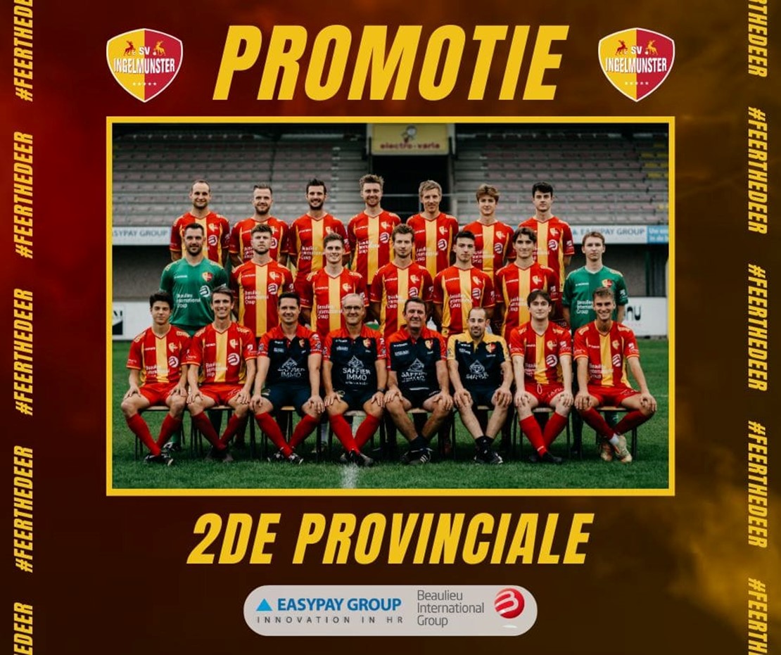 Dan toch promotie naar 2de provinciale....